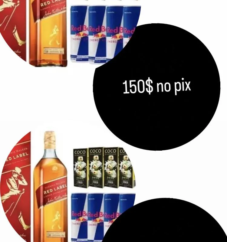 Imagem da campanha Combo Red Label ou 150$ No Pix