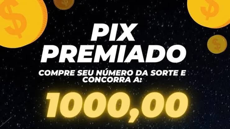 Imagem da campanha Chá rifa 1.000 no PIX 🎁