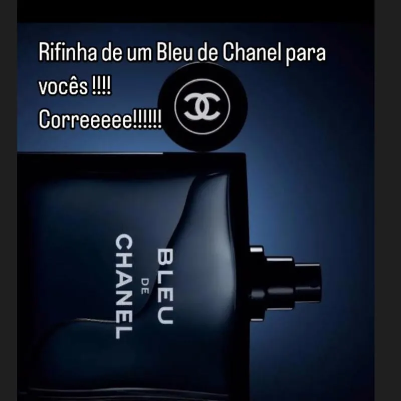 Imagem da campanha Perfume importado Bleu de Chanel