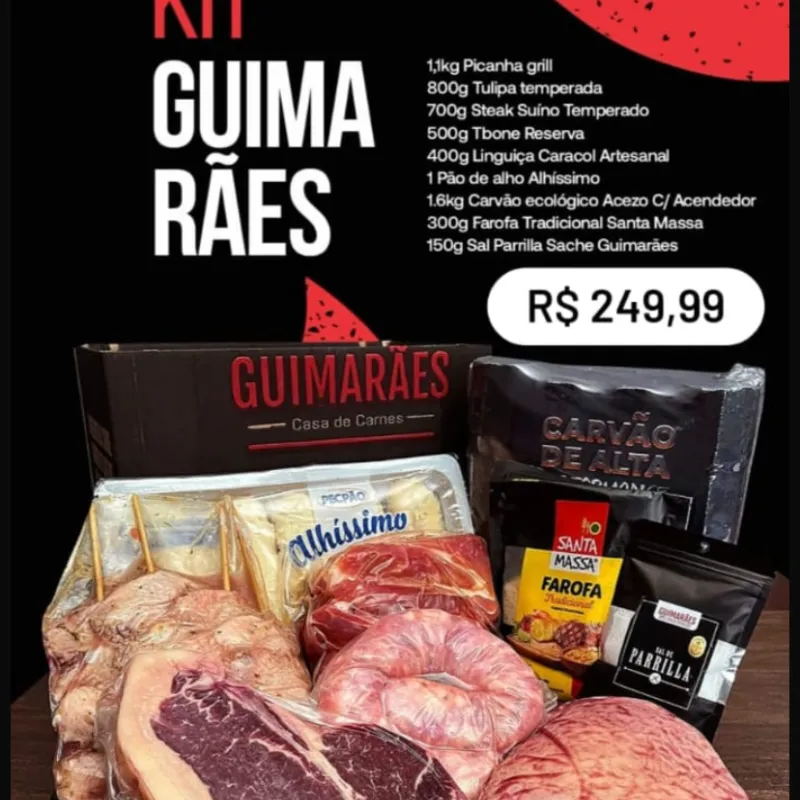 Imagem da campanha Kit Churrasco dos amigos