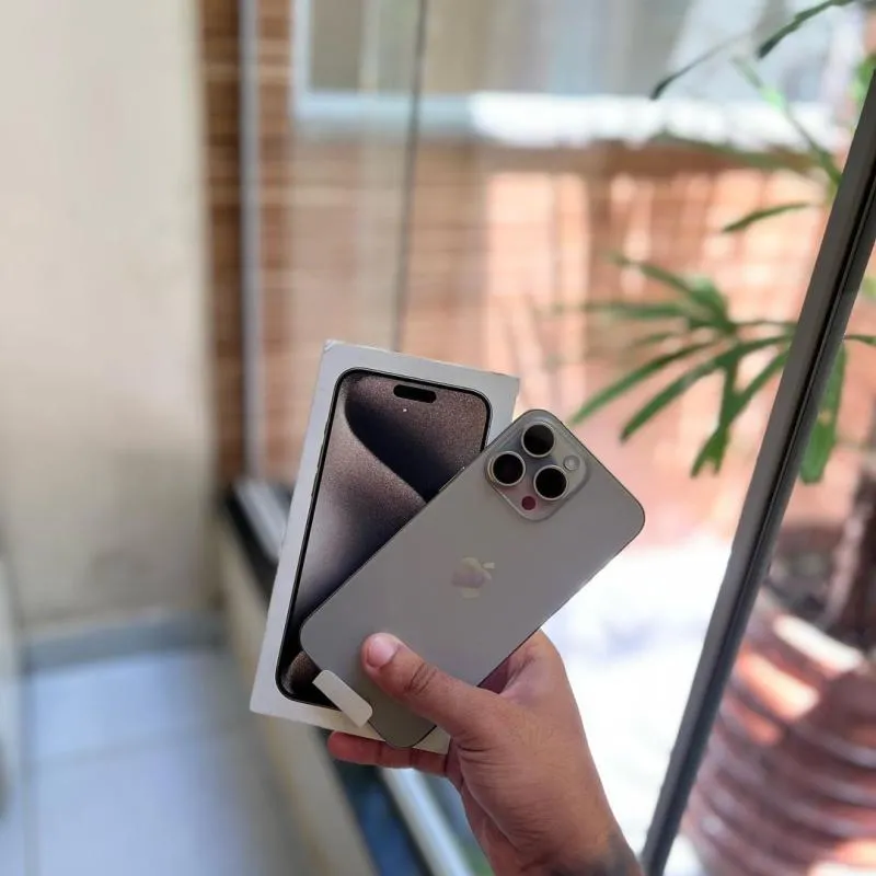 Imagem da campanha IPhone 15 pro Max