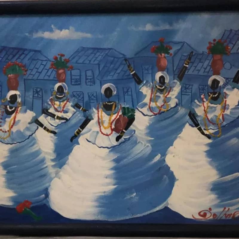 Imagem da campanha Quadro Os Afro Sambas - Dyolinda