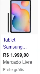 Imagem da campanha Tablet Samsung Galaxy Tab S6 Lite 64GB 4GB RAM
