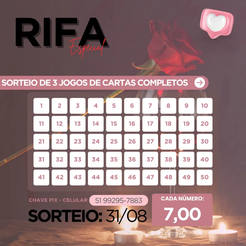 Imagem da campanha Rifa Especial