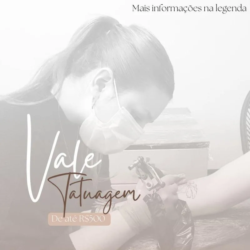 Imagem da campanha Vale tatuagem de até 500 reais!
