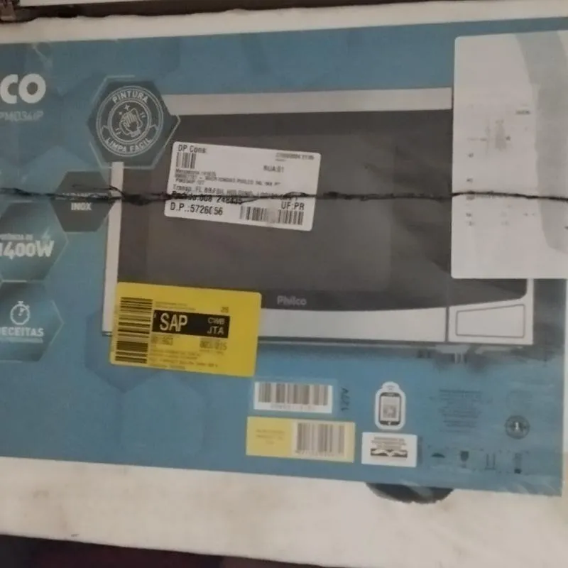 Imagem da campanha Rifa Microondas