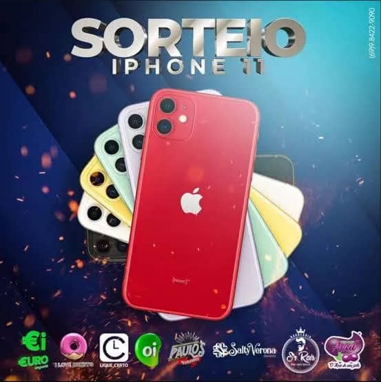 Imagem da campanha iphone 11