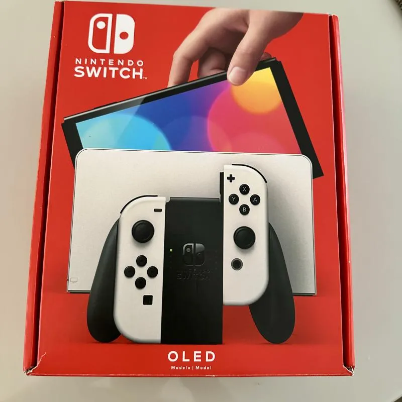 Imagem da campanha Nitendo Switch OLED 64g