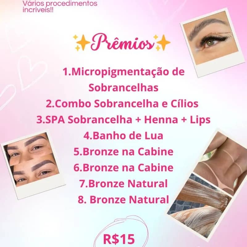 Imagem da campanha Rifa da Beleza