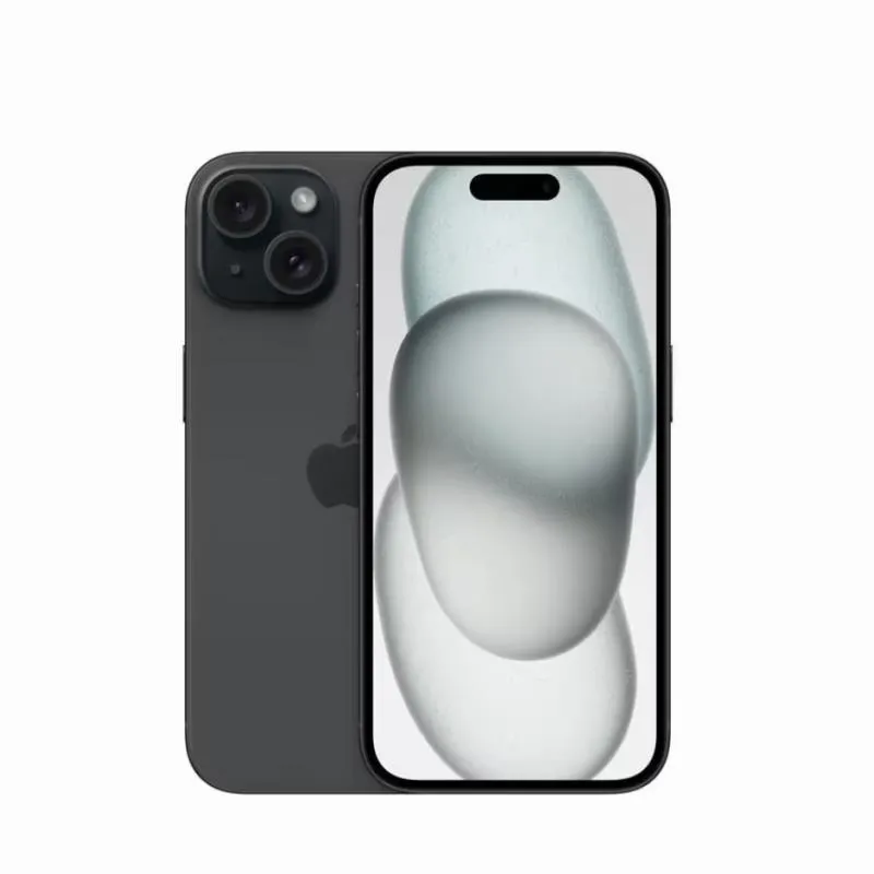 Imagem da campanha iPhone 15 Preto 128GB ou 4K
