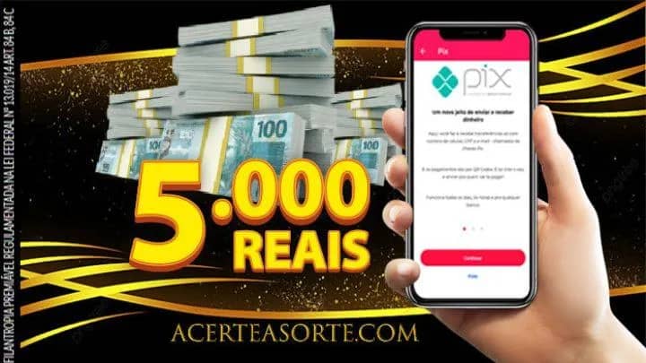 Imagem da campanha 5 Mil no pix