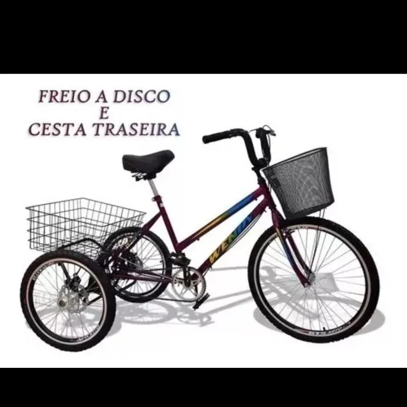 Imagem da campanha Rifa de um triciclo