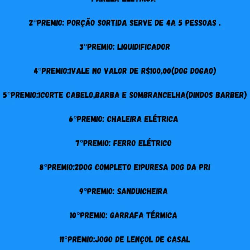 Imagem da campanha Rifa Solidária