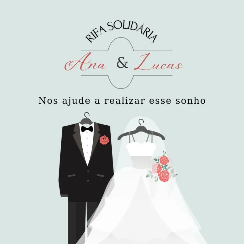 Imagem da campanha Ajude no nosso casamento