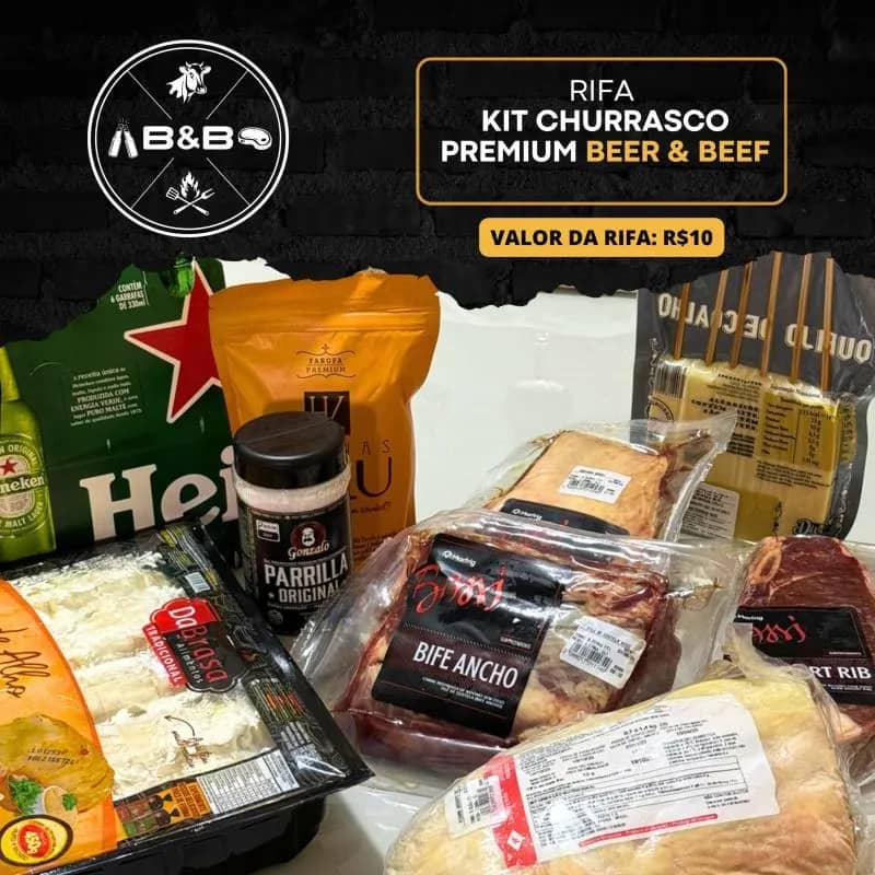 Imagem da campanha KIT CHURRASCO PREMIUM B&B