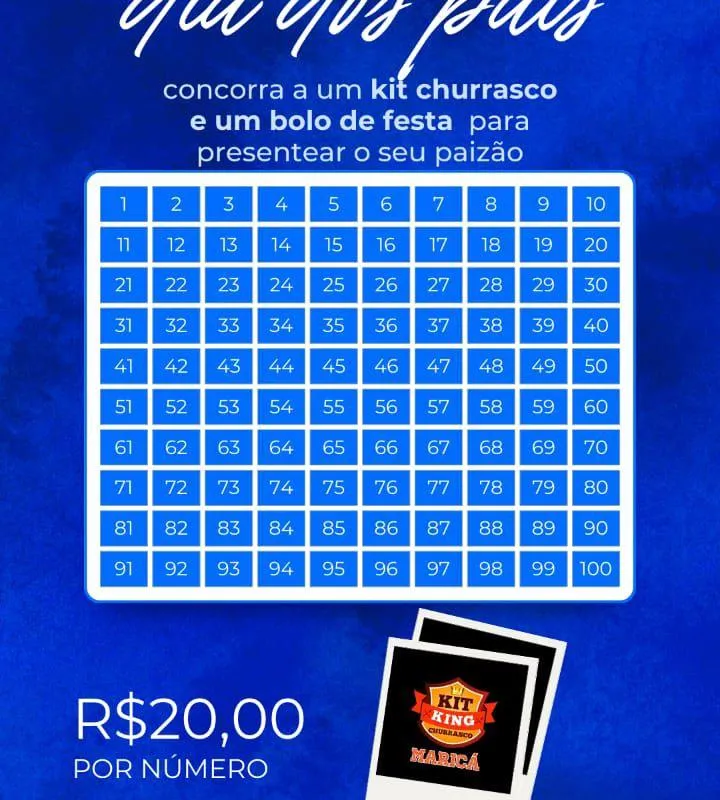 Imagem da campanha Rifa do Dia dos Pais