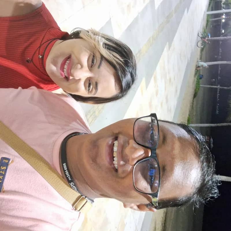 Imagem da campanha Taize e Pedro