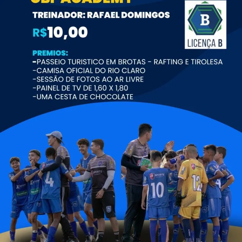 Imagem da campanha Realização Licença B CBF