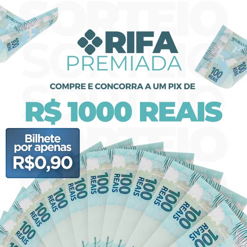 Imagem da campanha RIFA DA SORTE