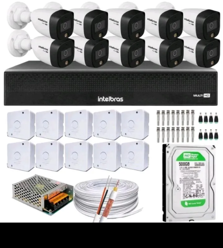 Imagem da campanha Kit de segurança Intelbras cftv câmera ou 2000 no pix
