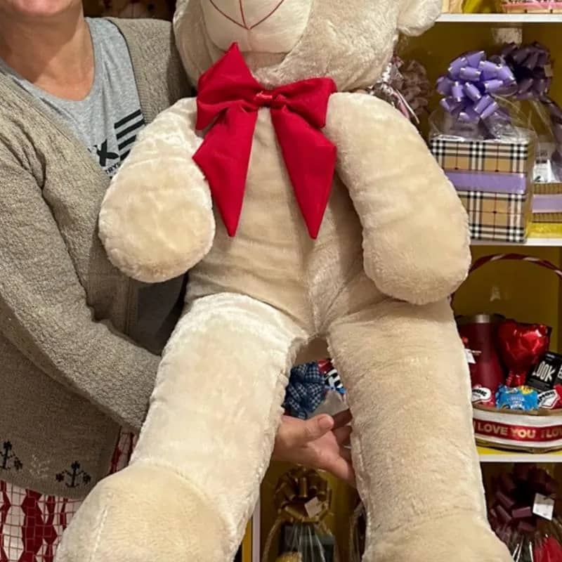 Imagem da campanha Concorra a um urso gigante de 1,10 de altura Rifa em prol da festividade do círculo de oração