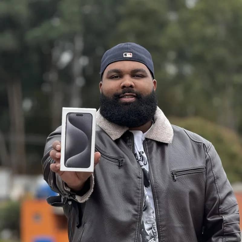 Imagem da campanha iPhone 15 Pro Max ou R$6000 no PIX