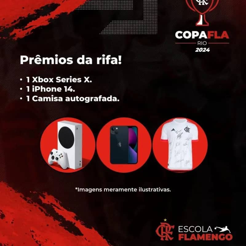 Imagem da campanha Rifa Copa Fla