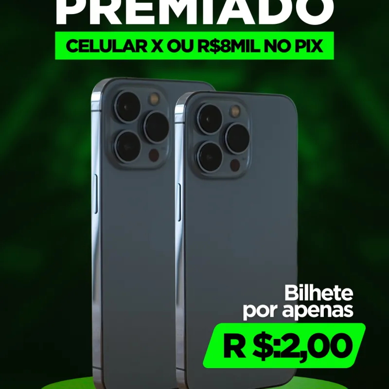 Imagem da campanha CERLULA OU 8 MIL NO PIX