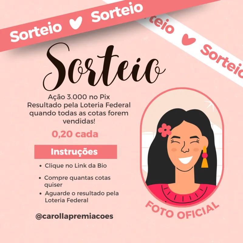 Imagem da campanha Ação Rapidinha - 3 Mil no Pix