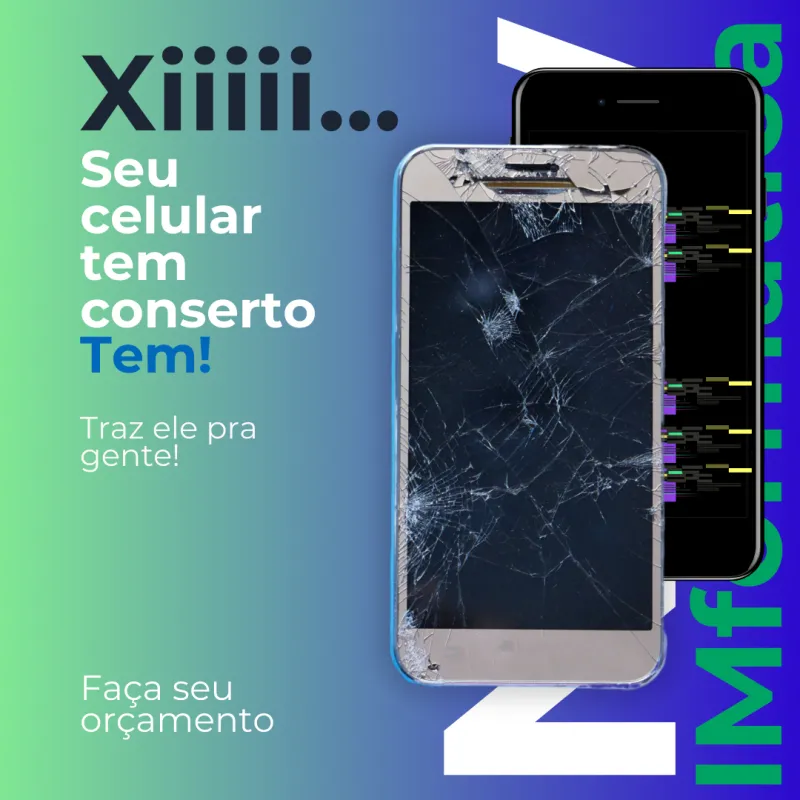 Imagem da campanha Conserto de celular