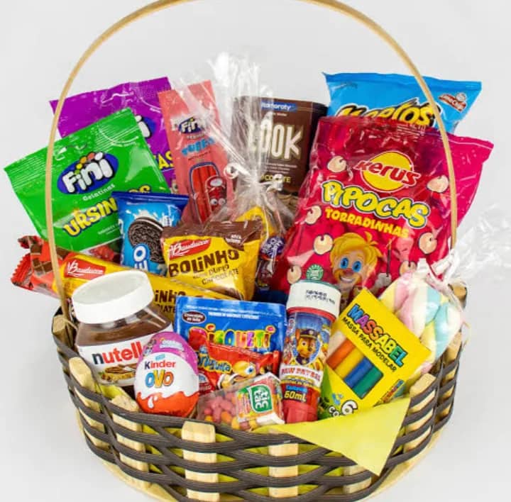 Imagem da campanha Cesta de guloseimas ou 200 reais no pix
