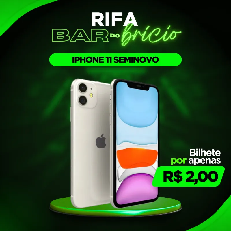 Imagem da campanha Rifa Bar do Brício