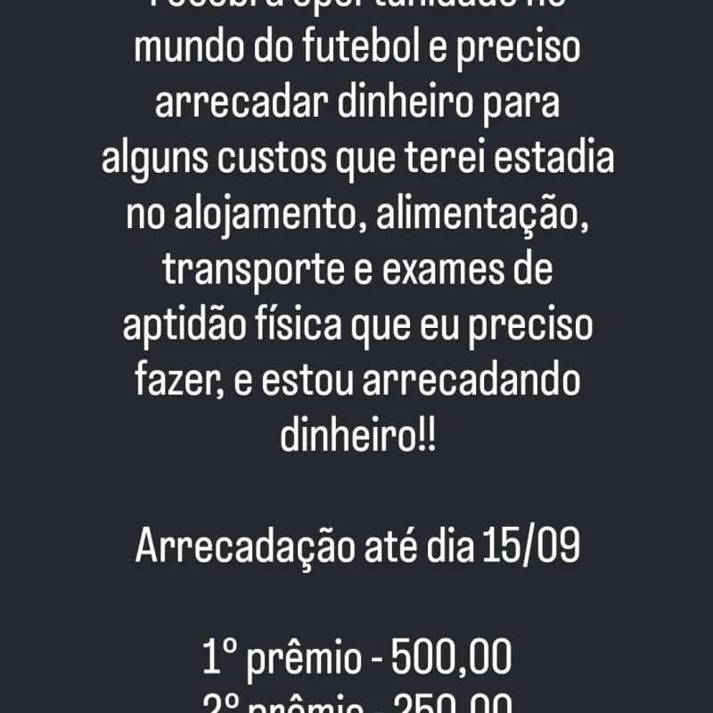 Imagem da campanha PRÊMIO EM DINHEIRO