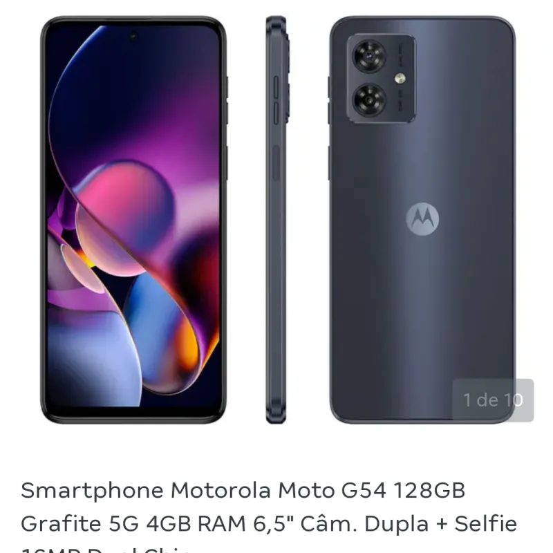 Imagem da campanha Top celular moto g54 5g  tá na rifa