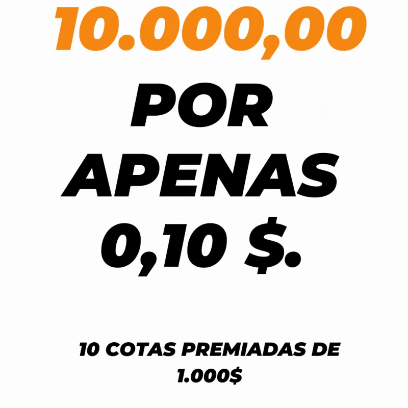 Imagem da campanha Pix premiado $$$