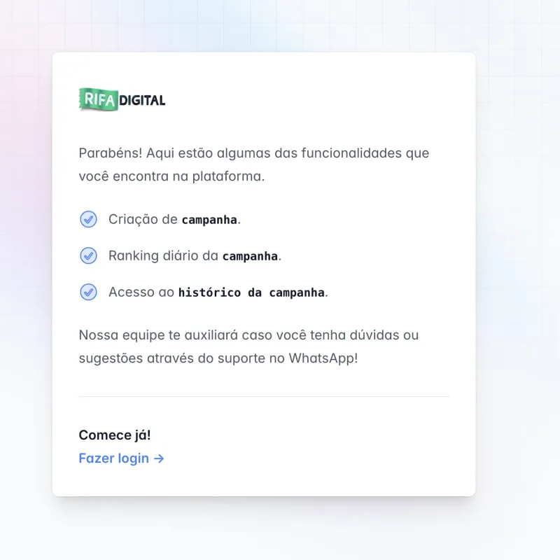 Imagem da campanha sdads