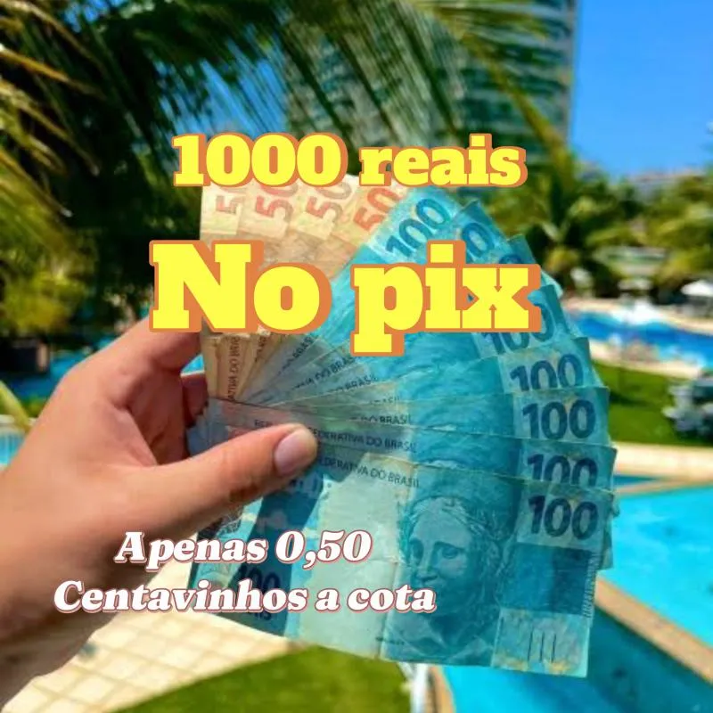 Imagem da campanha Mil reais no pix