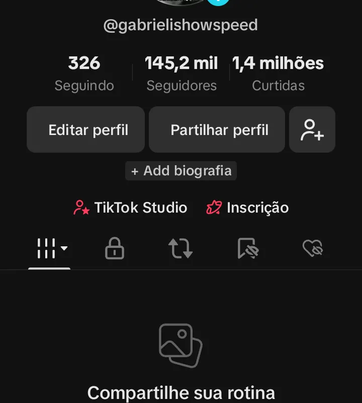 Imagem da campanha PERFIL TKTK 145K