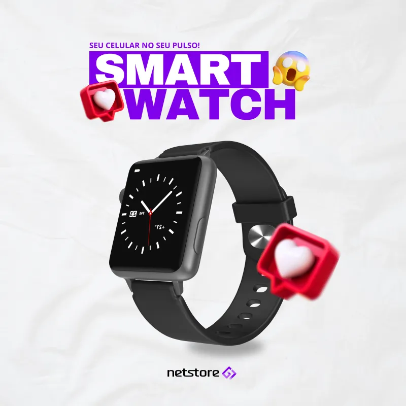 Imagem da campanha Já imaginou ganhar um smartwatch top de linha? Chegou a sua chance!