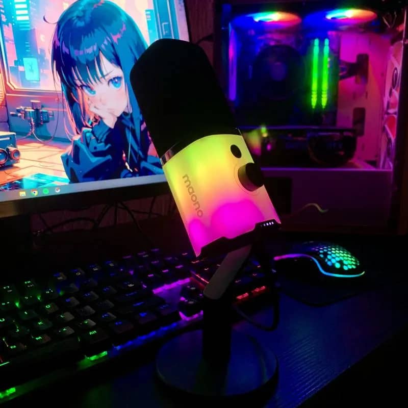 Imagem da campanha MICROFONE MAONO PD100X