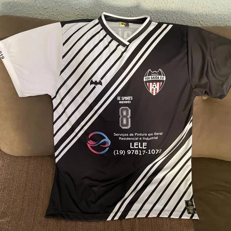 Imagem da campanha CONCORRA A UMA CAMISETA DO 100 SAIDA ⚽️