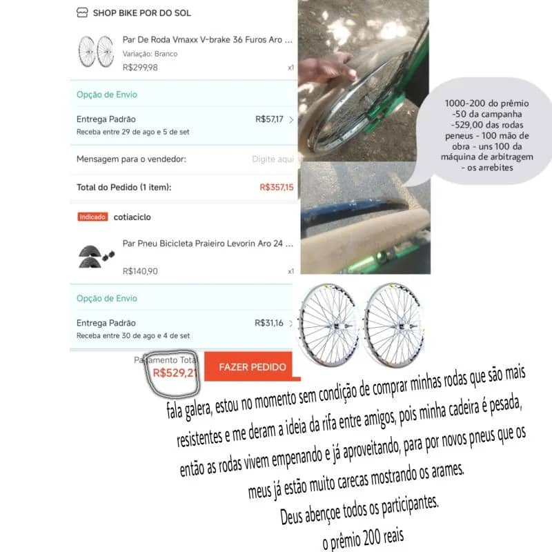 Imagem da campanha Isidorio melo de oliveira