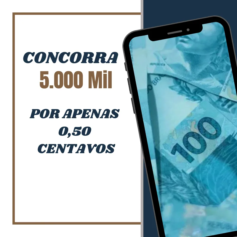 Imagem da campanha Concorra a 5.000 reais