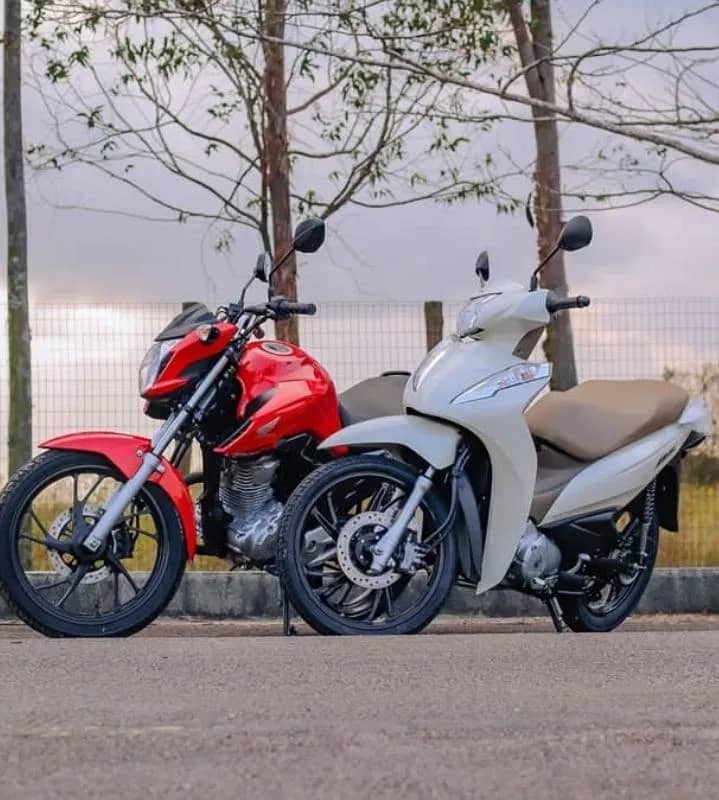 Imagem da campanha BIZ 125 0KM + FAN 160 0KM