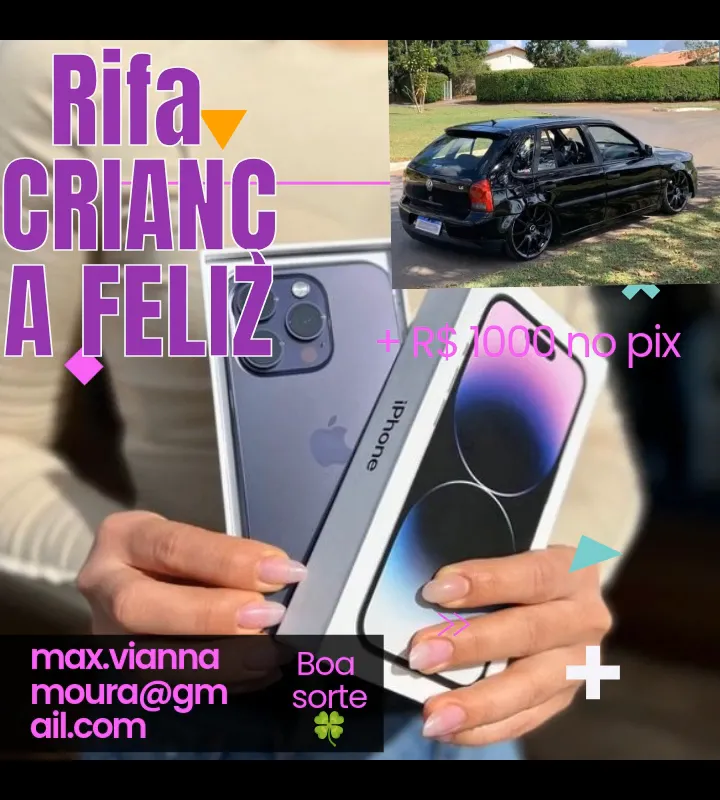 Imagem da campanha FAÇA UMA CRIANÇA FELIZ