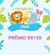 Imagem da campanha CHÁ RIFA DO JORGE