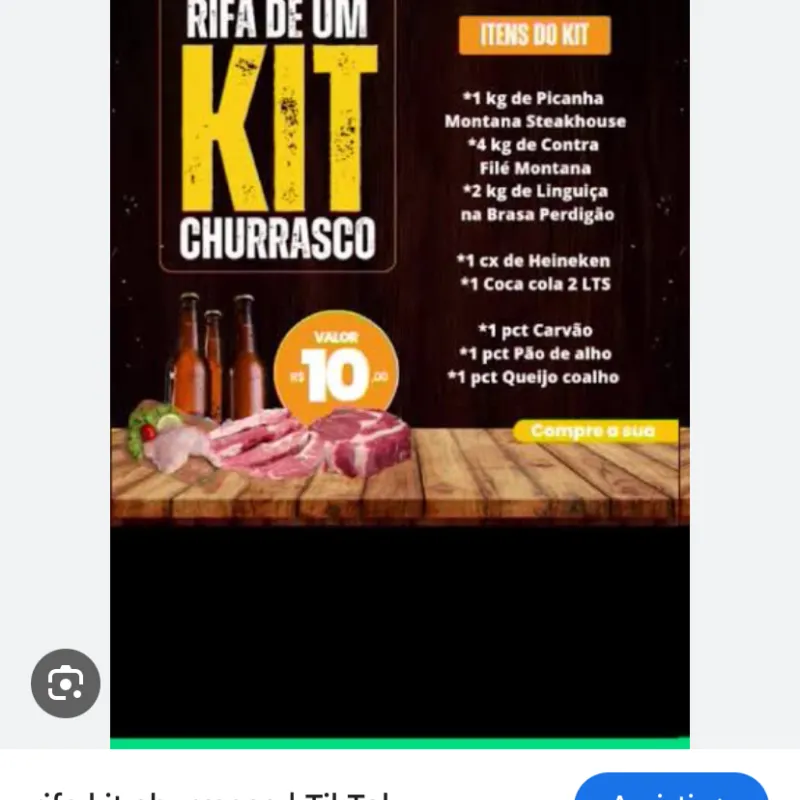 Imagem da campanha Kit churasco