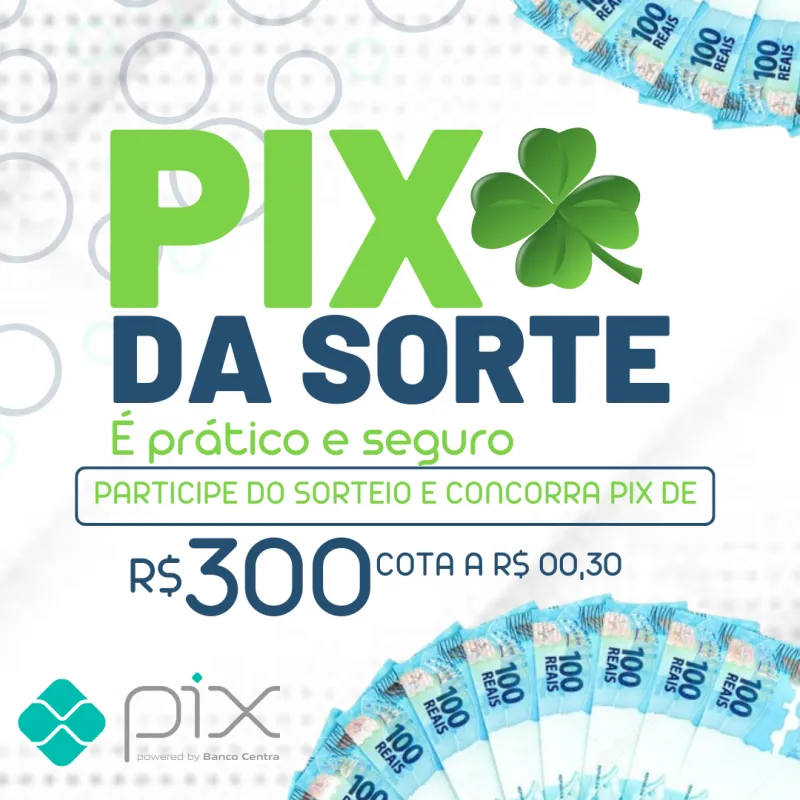 Imagem da campanha PIX BENEFICIÁRIO