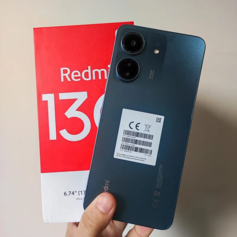 Imagem da campanha Celular Redimi 13C LACRADO 128gb Azul