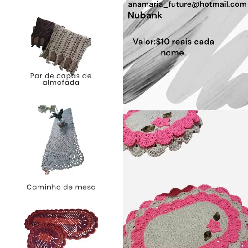 Imagem da campanha Kit de crochê para renovar o enxoval